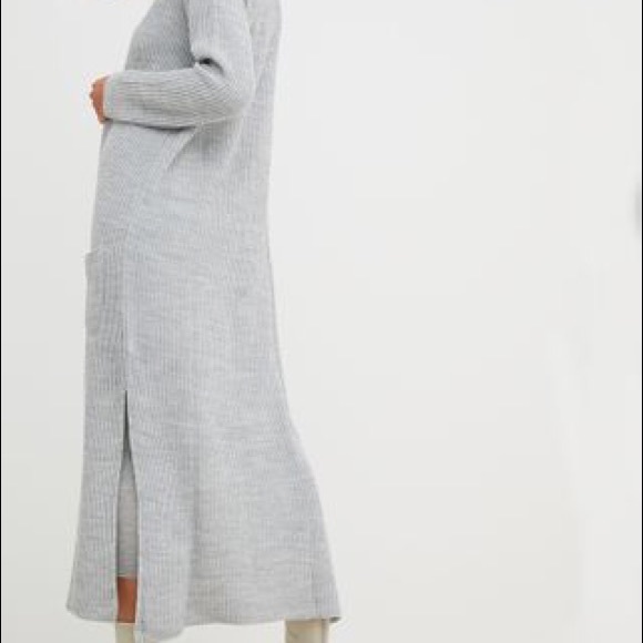 Long Grey Cardigan - Picture 2 of 4